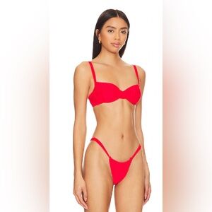 X Revolve Superdown chiara bikini 2 piece set NWT Medium